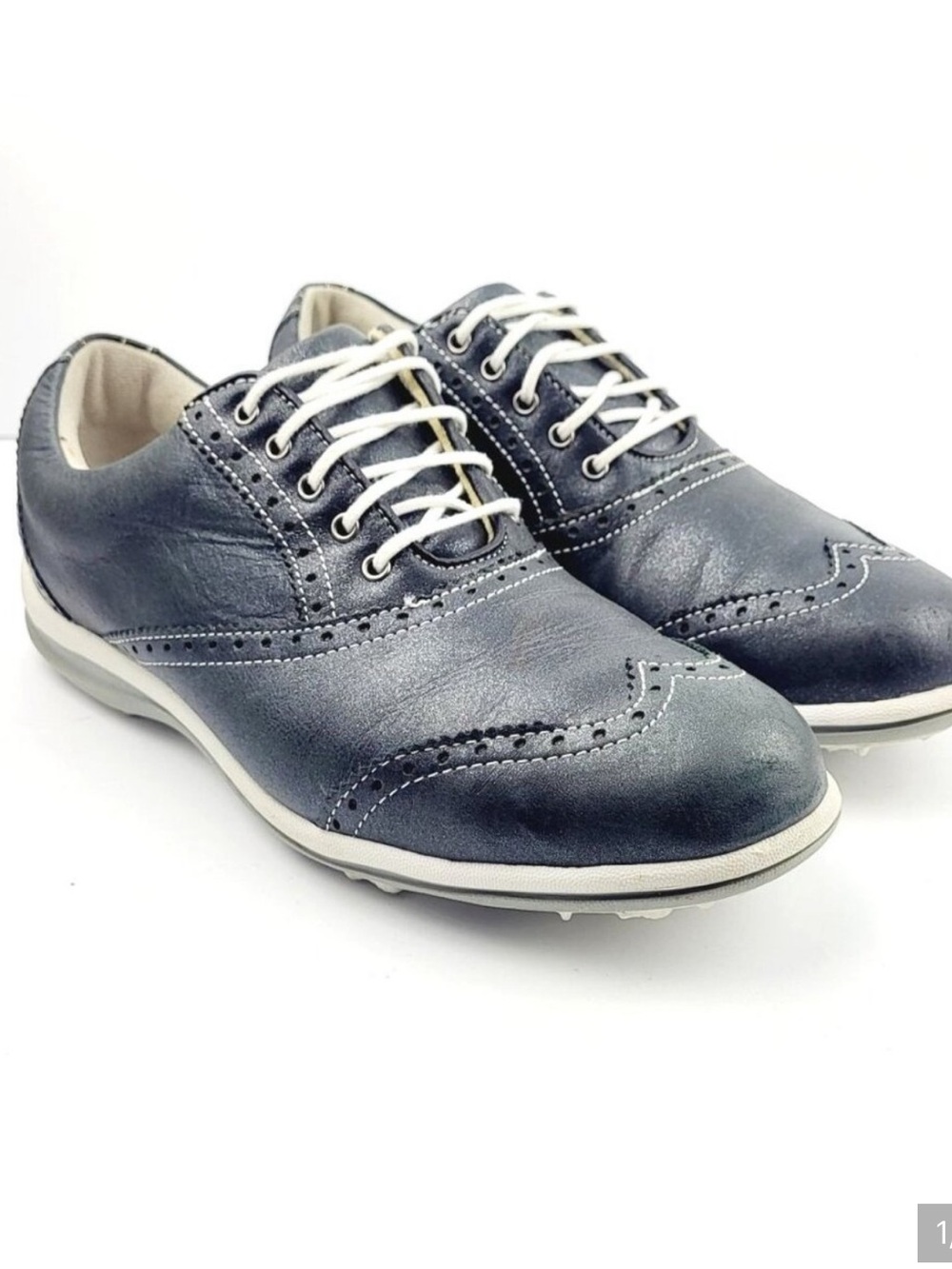 FootJoy LoPro Casual Black Golf Shoes Size 7W